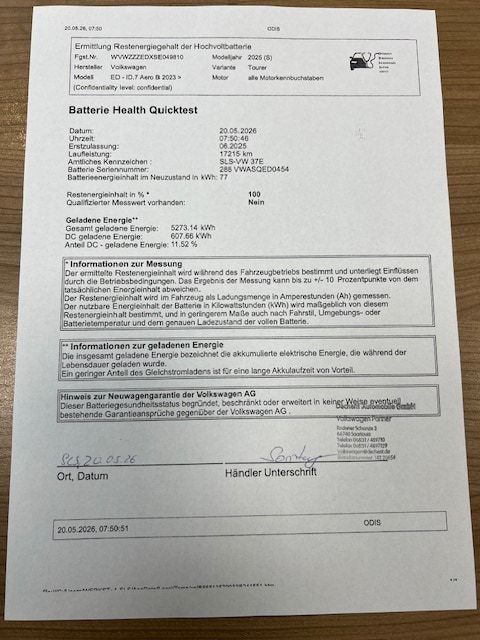 Fahrzeugabbildung Volkswagen ID.7 Tourer Pro W 360,AHK,HUD,Kamera,LED,Navi,LM