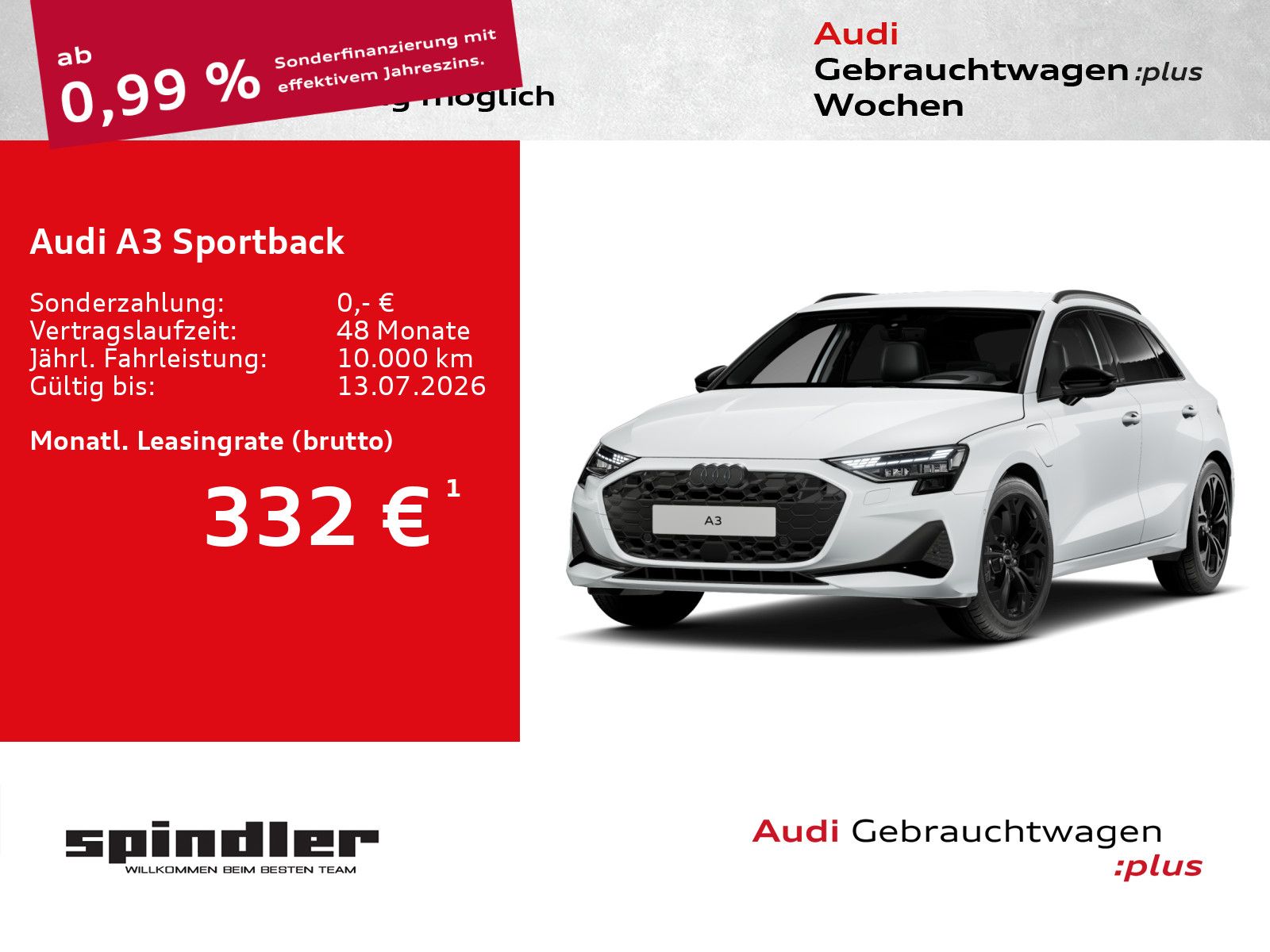 Audi A3 Sportback advanced 40TFSIe S-tronic/ AHK, LED