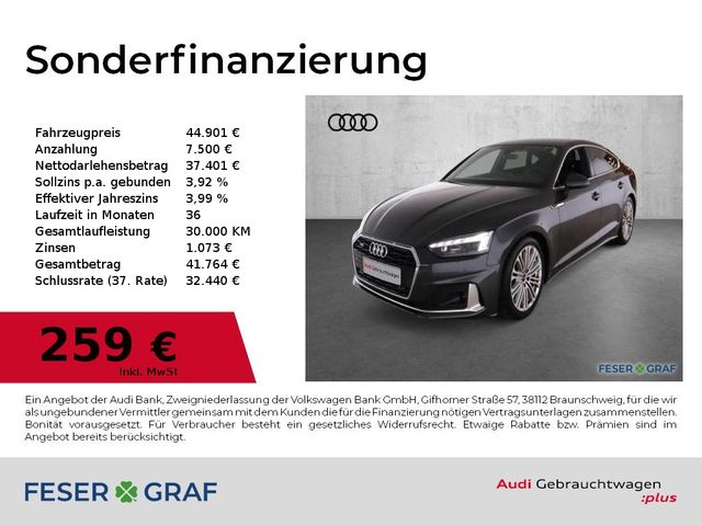 Audi A5 Sportback 40 TFSI qu S Line Leder,Matrix,Navi