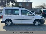 Volkswagen Caddy 1.4 TSI*BMT*5-SITZE*KLIMA*NAVI*SHZ*TÜV NEU - Volkswagen Caddy: Weiß