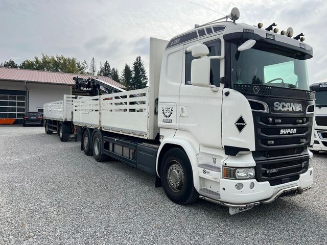 Scania R520 ATLAS KRAN 145.2 Top import DE