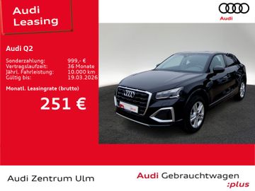 Audi Leasingangebot: Audi Q2 advanced 30TFSI 17 AHK MATRIX NAVI+ RFK 5JGAR