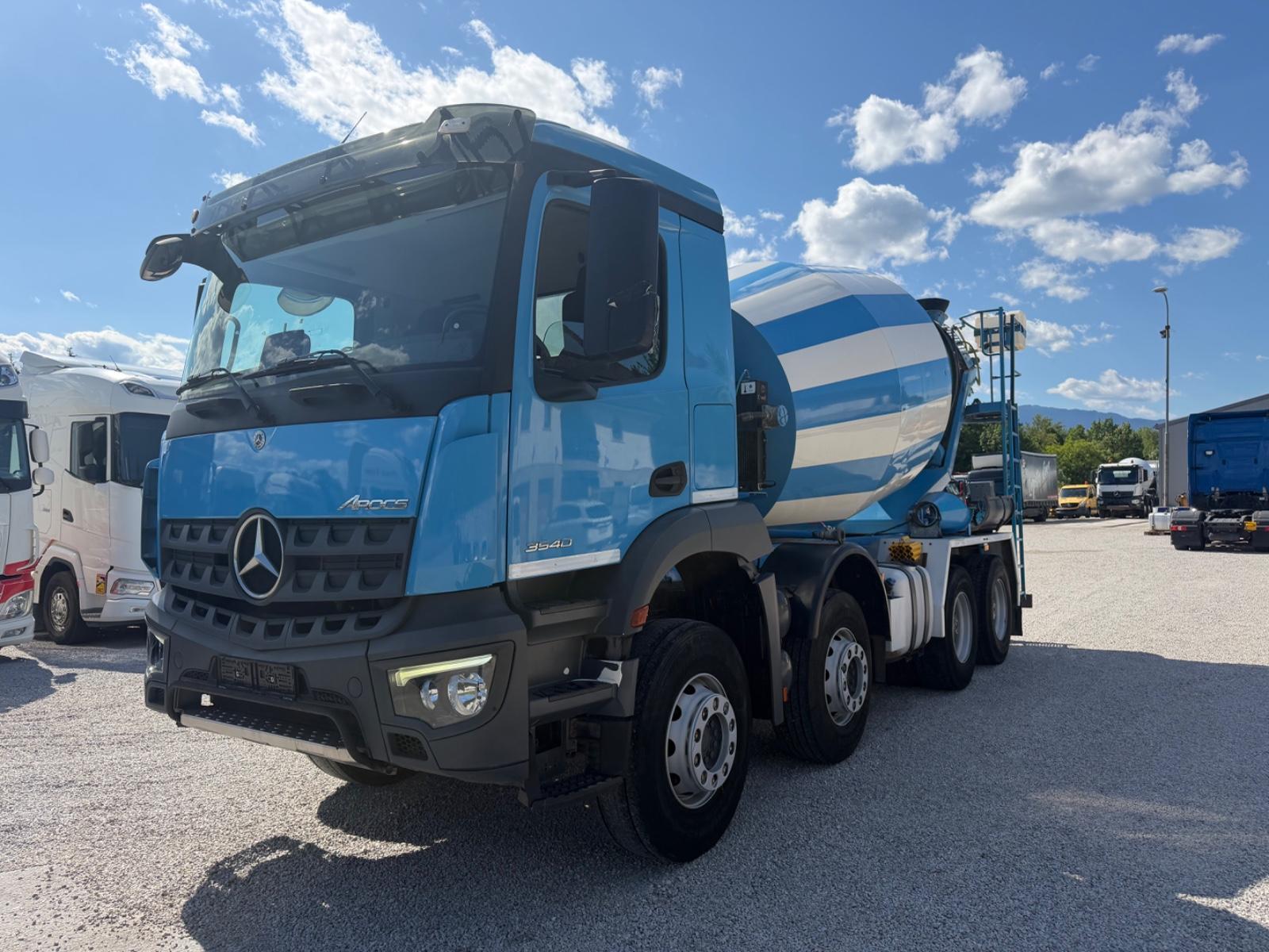 Mercedes-Benz AROCS 3540 EURO6E 8X4 9m3
