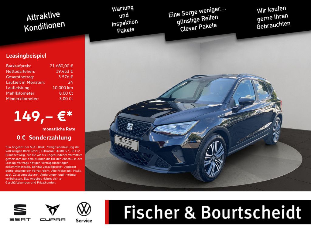 Seat Arona 1.0 TSI Style Edition SHZ NAVI FACEL. LED