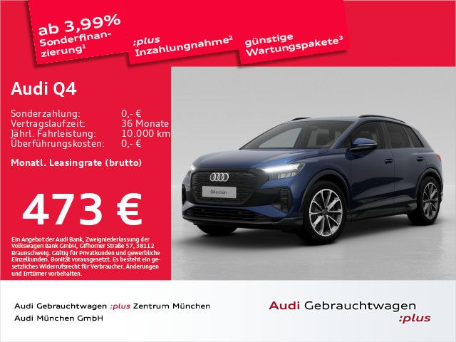 Audi Q4 45 e-tron qu. ACC/Pano/AHK/Kamera