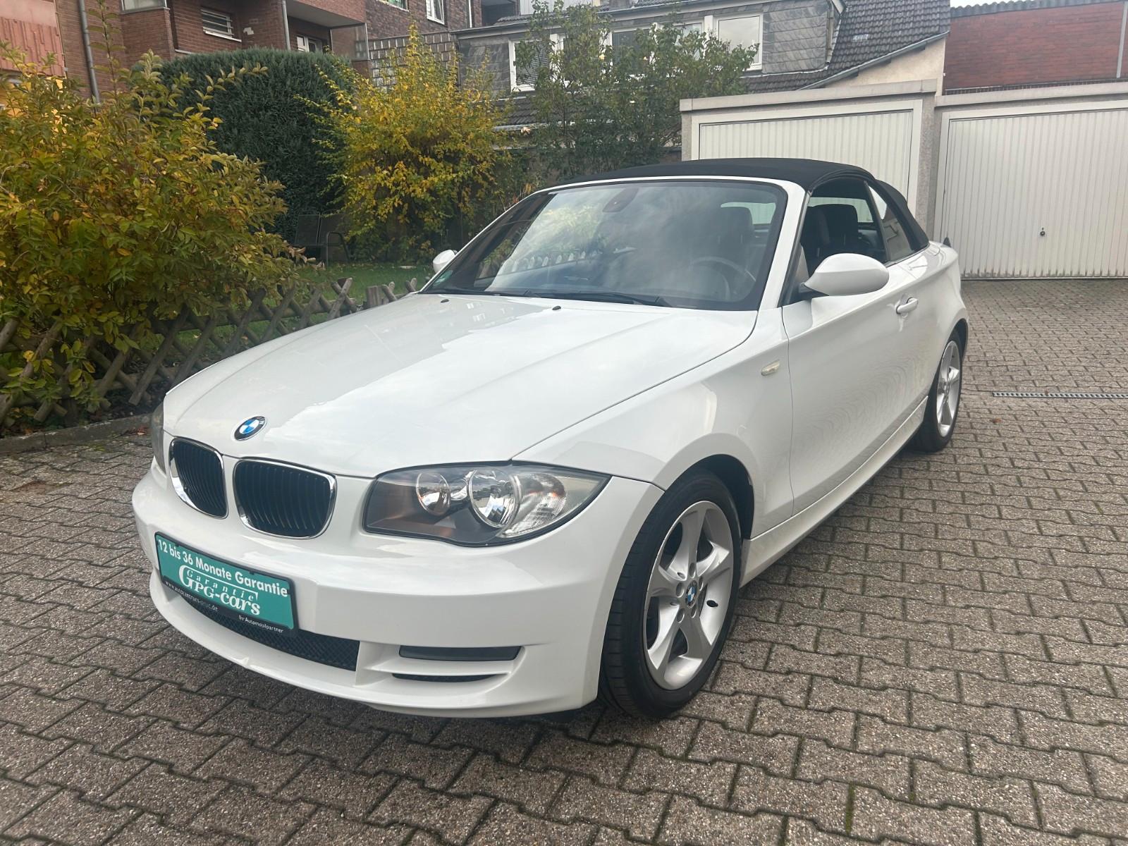 BMW 118 1 Cabrio 118i, LEDER, NAVI, SHZ