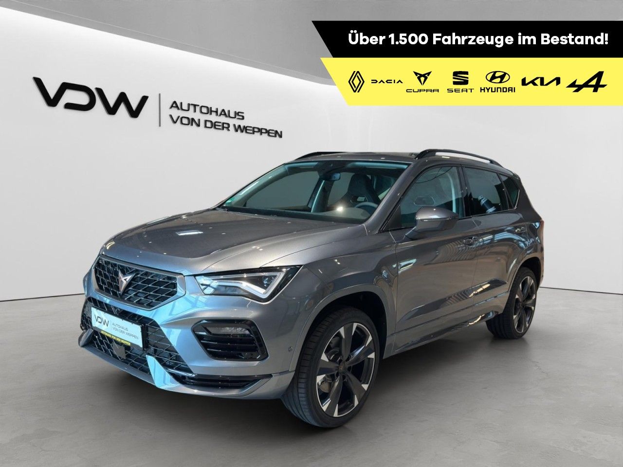 Cupra Ateca TSI DSG AHK SHZ Heckklappe elektr, Klima