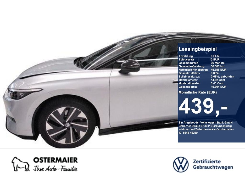Volkswagen ID.7 PRO BLACK STYLE 286PS ACC.5J-G.WÄRMEPUMPE.A