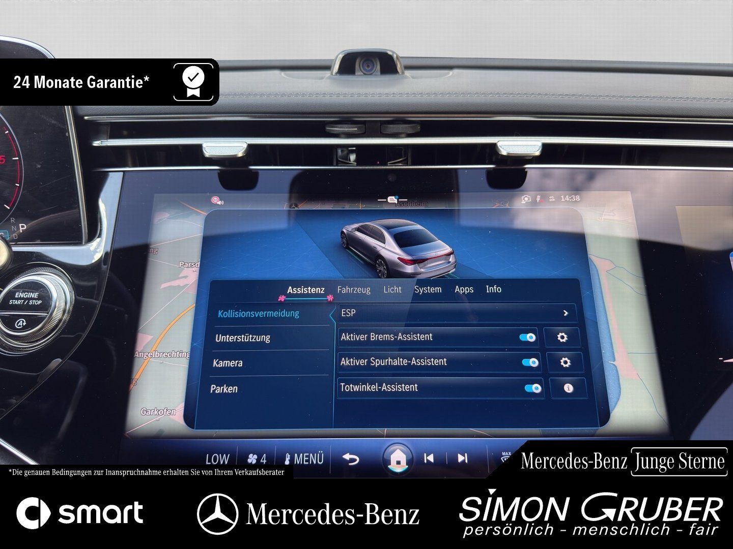 Fahrzeugabbildung Mercedes-Benz E 220 d AMG Night Pano Superscreen DigiLight 20Z