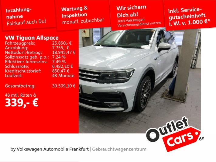 Volkswagen Tiguan Allspace 2.0 TDI DSG Highline 4Motion AHK