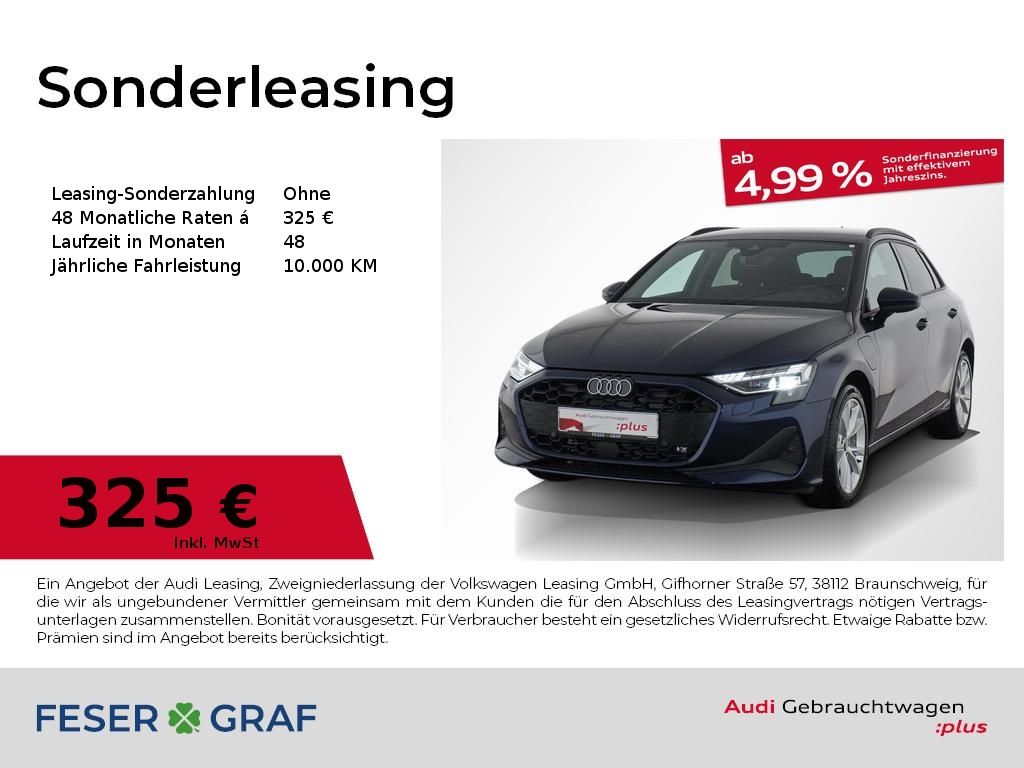 Audi A3 Sportback 40 TFSI e S tronic LED/Kam./AHK/17"