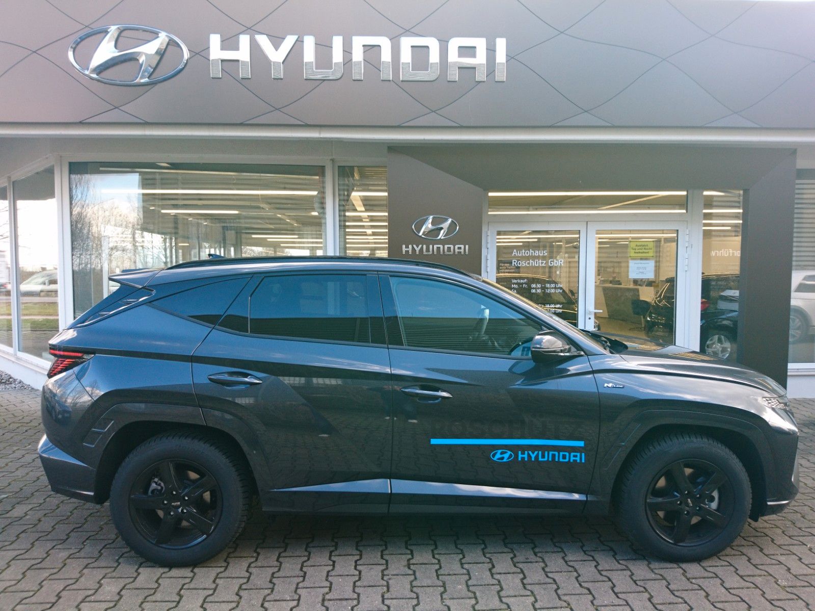 Fahrzeugabbildung Hyundai TUCSON 1.6 T-GDi 150PS 7-DCT 48V 2WD N LINE