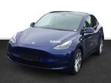 Tesla Model Y Long Range 77 kWh AWD FSD Leder - blaue Tesla Model Y