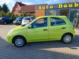 Nissan Micra 1,2+Klima+EFH+ZV/FB+EU5+M&S+Garantie - Nissan Micra: Grün