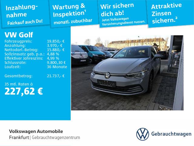 Volkswagen Golf VIII 2.0 TDI United Navi ACC FrontAssist La