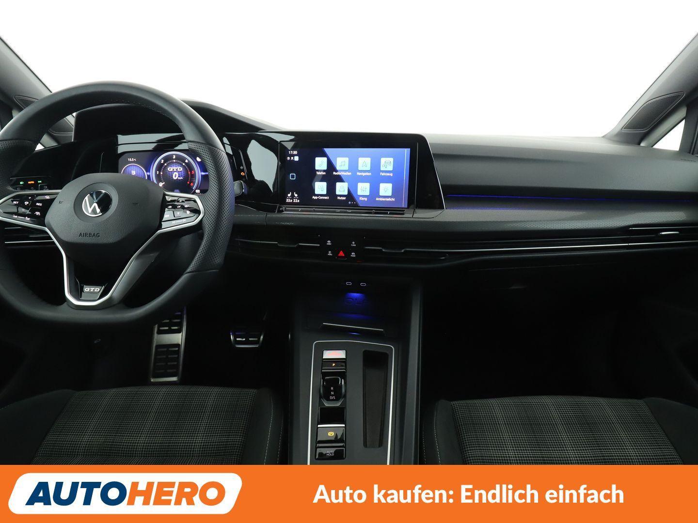 Volkswagen Golf VIII 2.0 TDI GTD Aut.*NAVI*CAM*ACC*, миниатюра 11