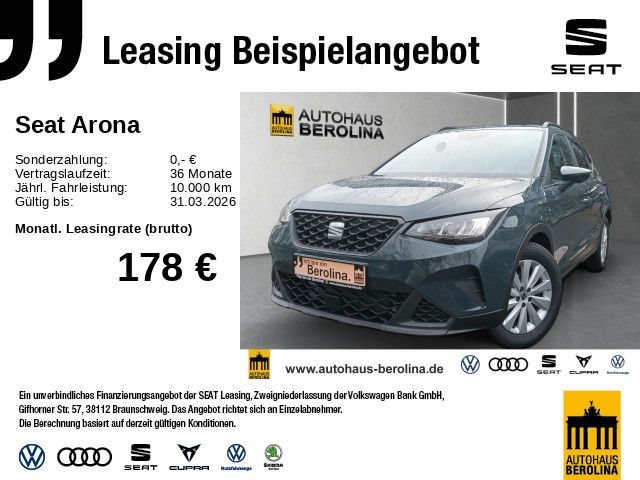 Seat Arona 1.0 TSI Road Edition DSG *NAV*GRA*PDC*SHZ*