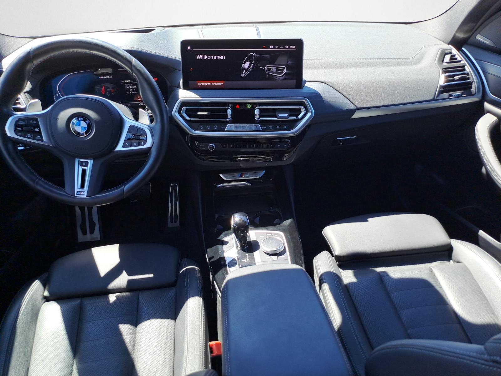 BMW X3 M40d AT Standheiz. Panorama AHK Head up Laser