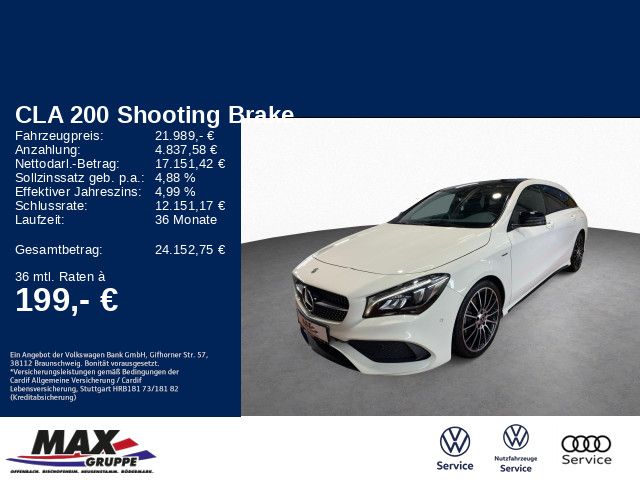 CLA 200 Shooting Brake AMG Line PANO+KAM+BUSINES
