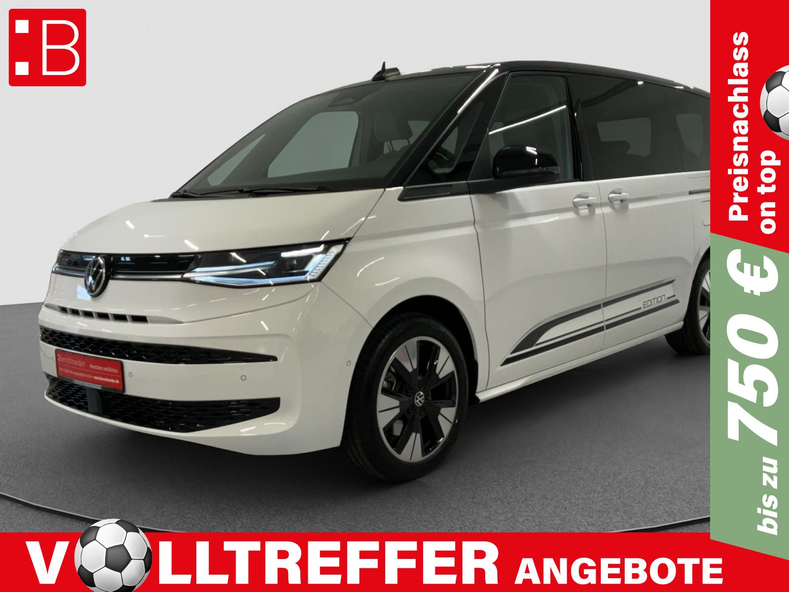 Volkswagen T7 Multivan eHybrid 4Mo Edition LÜ 7SI AHK KEYLE
