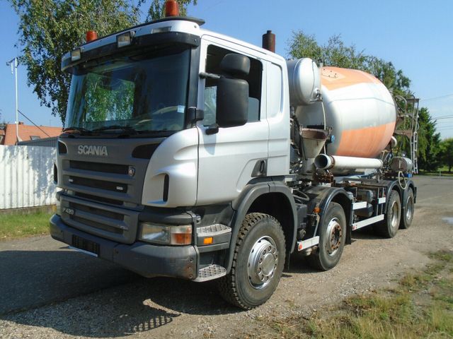 Scania P 420 8x4 WECHSELSYSTEM-SEPARATMOTOR