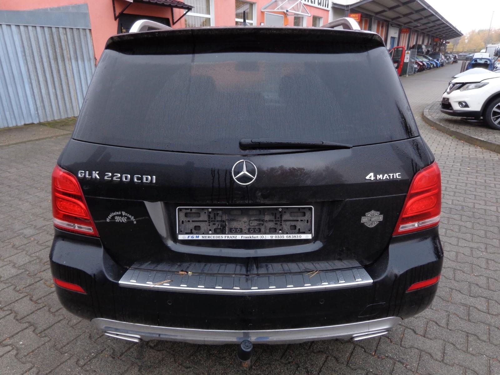 Mercedes-Benz GLK220 2013 — engine 2.143 cm³, 170 HP (125kW)
