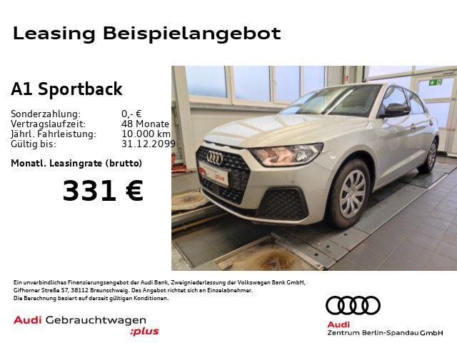 AUDI A1 Sportback 25 TFSI *SHZ*PDC+*