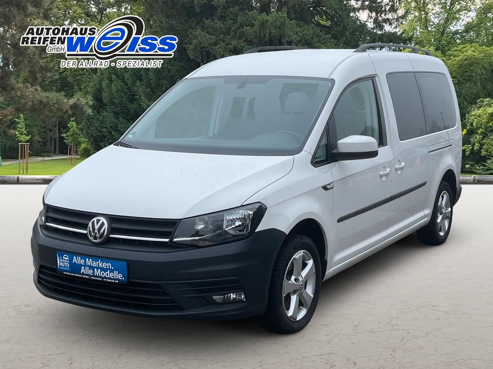 Volkswagen Caddy Maxi 2.0TDI+Zawatzky Rollstuhlumb+Std-Hzg