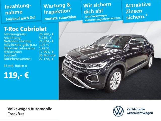 Volkswagen T-Roc Cabriolet 1.0 TSI LED DAB MirrorLink