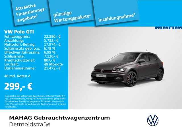 Volkswagen Polo GTI 2.0 TSI Navi LED Kamera Alu18BresciaBLA