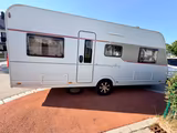 Bürstner Averso Plus 520 T + Luxor Luftzelt - Wohnwagen mit 7 Schlafplätzen