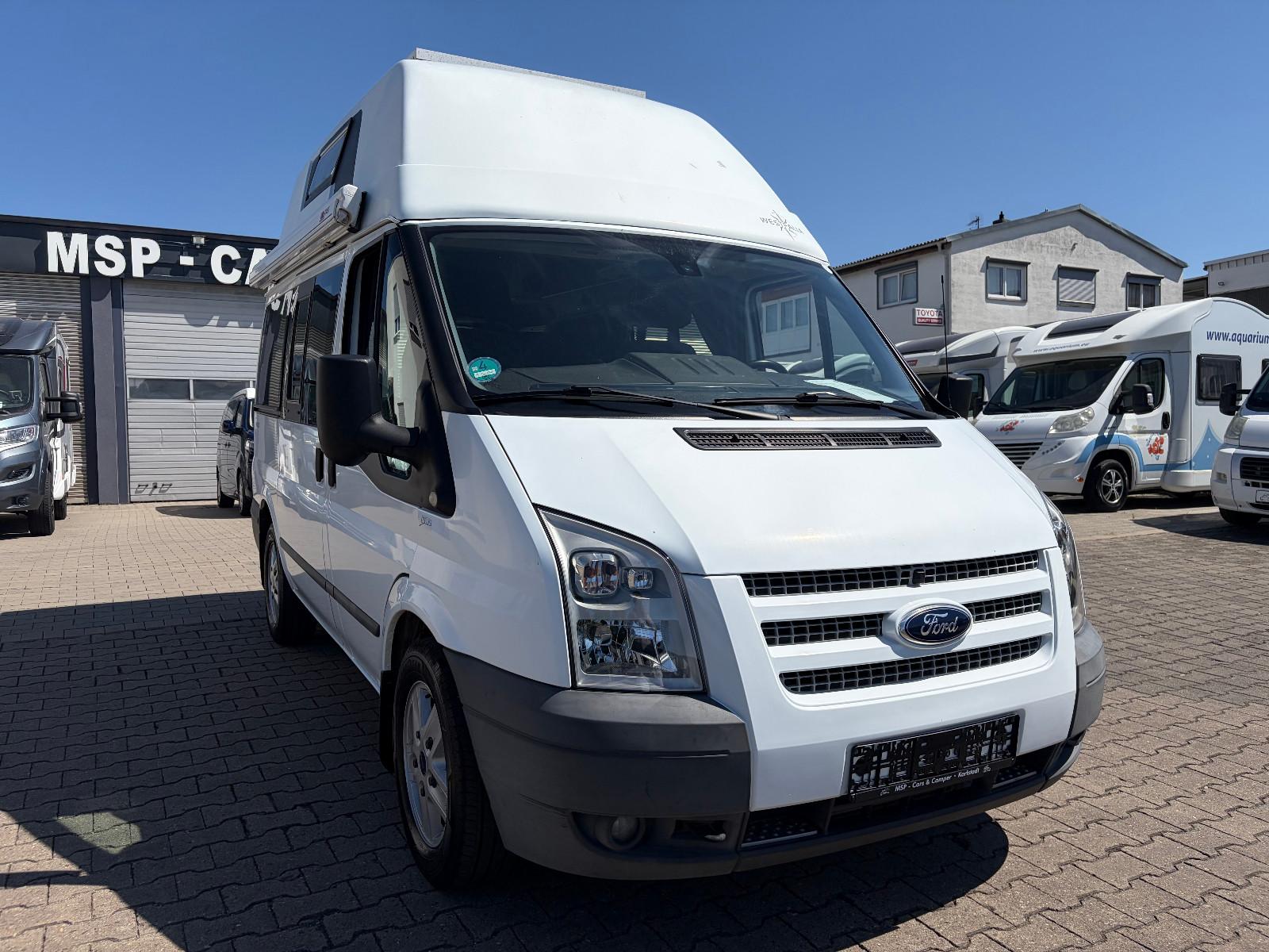 Ford Nugget Hochdach Solar AHK PDC Heizung TÜV 02/28