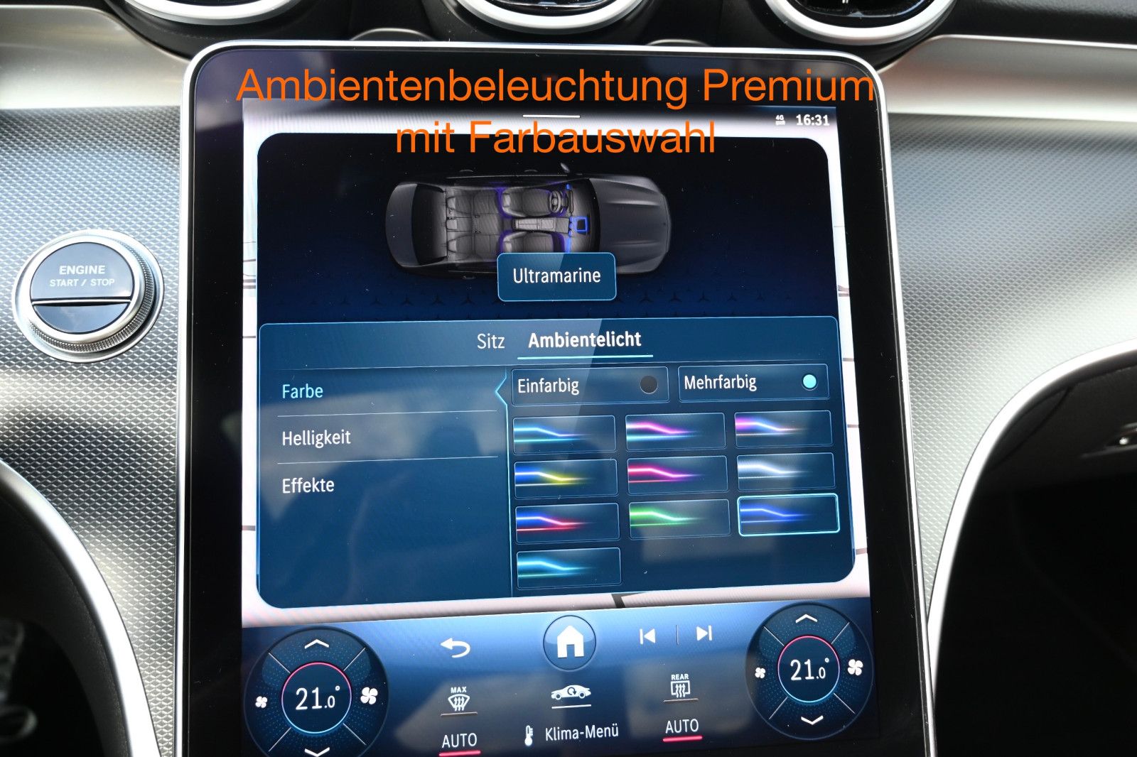 Fahrzeugabbildung Mercedes-Benz C 400 e 4M. NIGHT °ACC°AHK°HUD°MEMO°PANO°SITZKLI