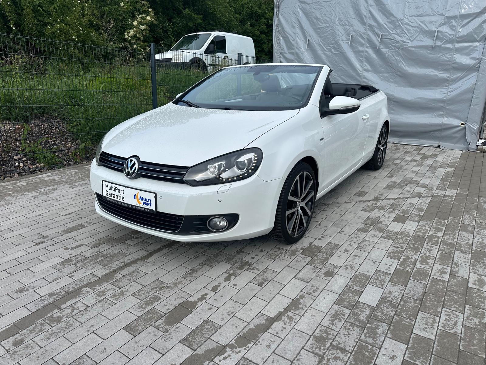 Volkswagen Golf VI Cabriolet Cup 1.4 Aut./Leder/Navi/1.Hd.