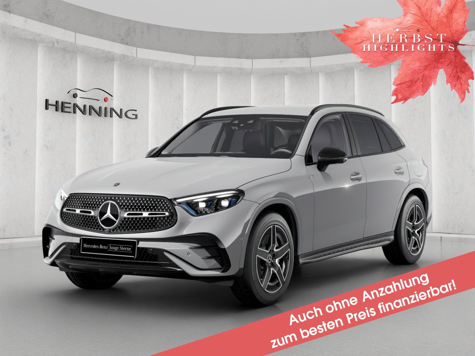 Mercedes-Benz GLC 300 de AMG Premium 4M Night Burm DI-Li AHK