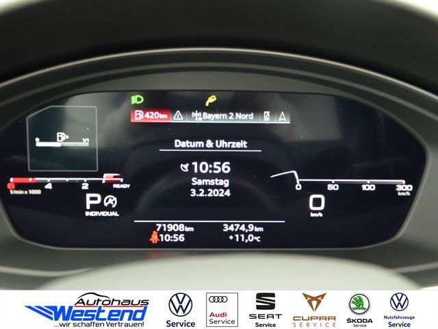 Fahrzeugabbildung Audi A5 Sportback S line 40 TDI 150kW qu. S line LED