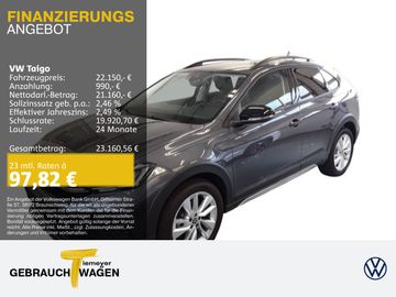Volkswagen Leasingangebot: Volkswagen Taigo 1.0 TSI GOAL LED SITZHZ LM17 ACC KEYLESS