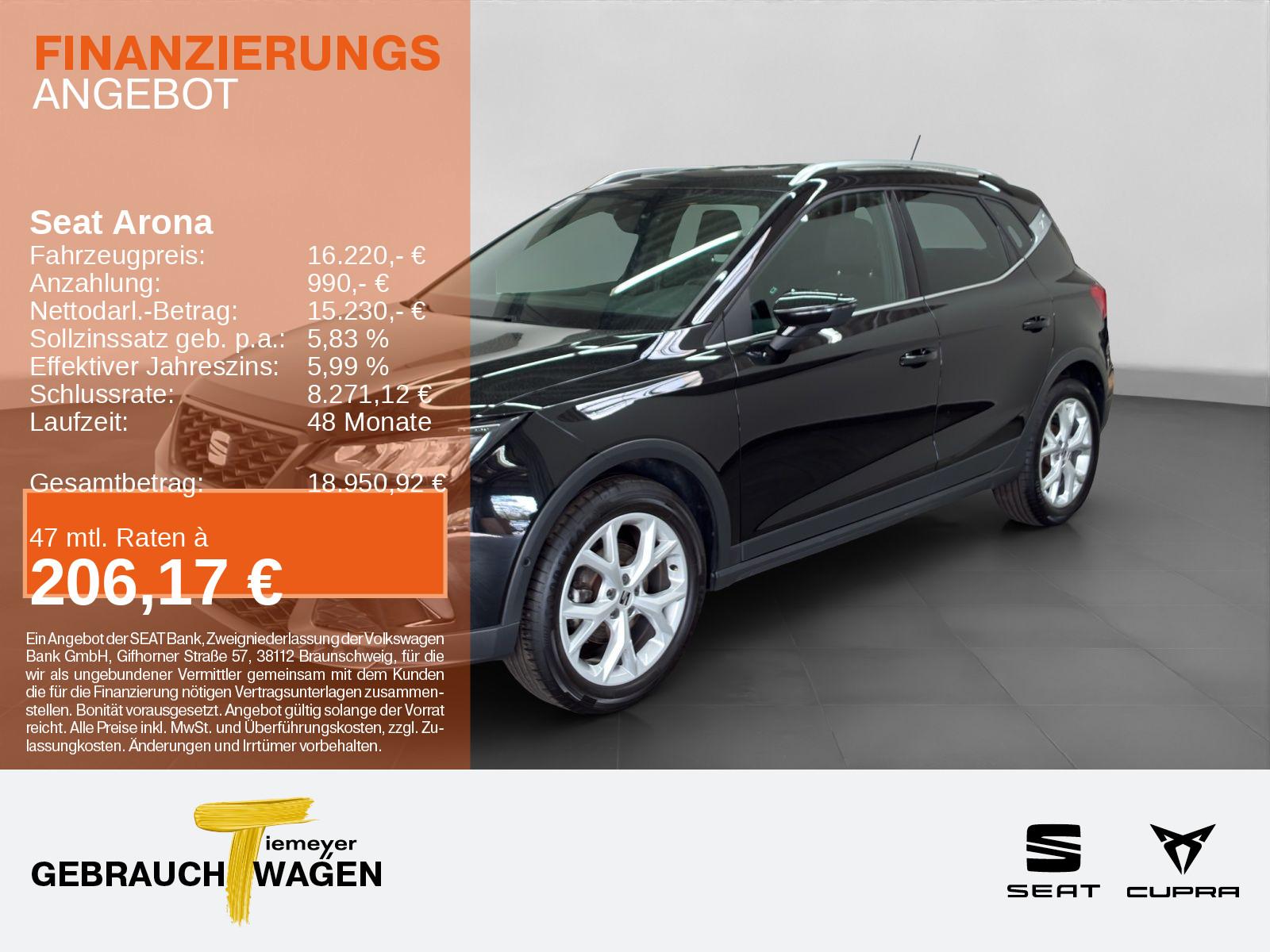 Seat Arona 1.0 TSI FR NAVI PARKLENK VIRTUAL
