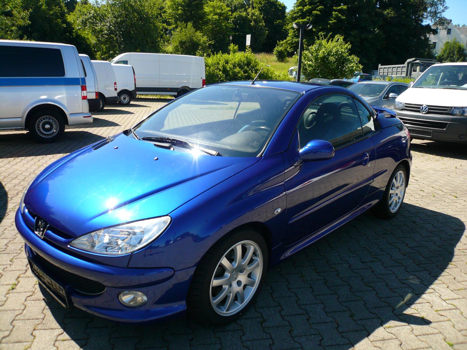 Peugeot 206 Cabriolet CC Filou-TÜV -TOP