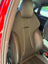 Audi A3 40 TFSI S tronic quattro gepfeffert S-Line  - Audi A3: Rot, Leder