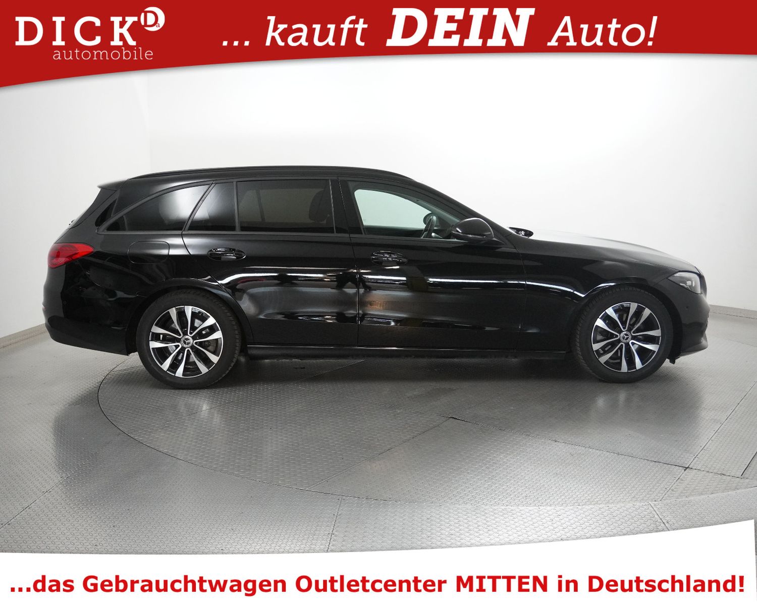 Fahrzeugabbildung Mercedes-Benz C 220d T 9G >NAVI+KAMERA+LED+ACC+SHZ+WIDESC+17"