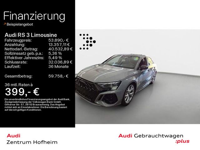 AUDI RS 3 Limousine*B&amp;O*HUD*280km/h*Matrix*Virtual*Na