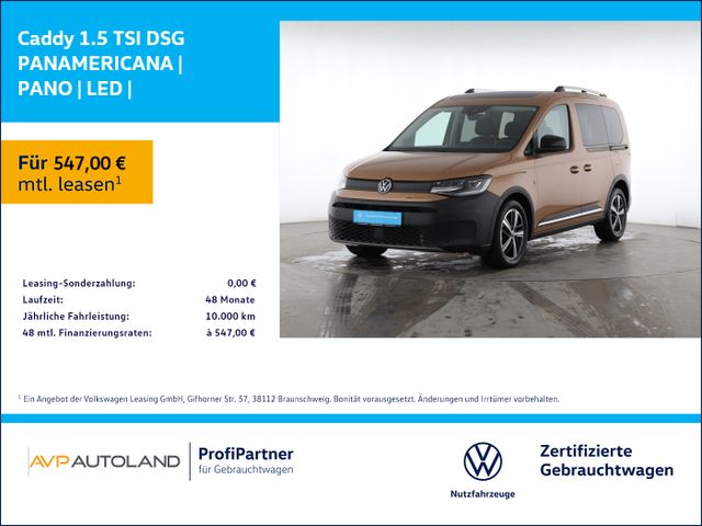 Volkswagen Caddy 1.5 TSI DSG PANAMERICANA | PANO | LED |