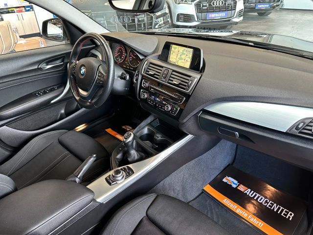 BMW 118 *Sport* Tempo*Navi*2-Hand*Scheckheft*2-Zonen