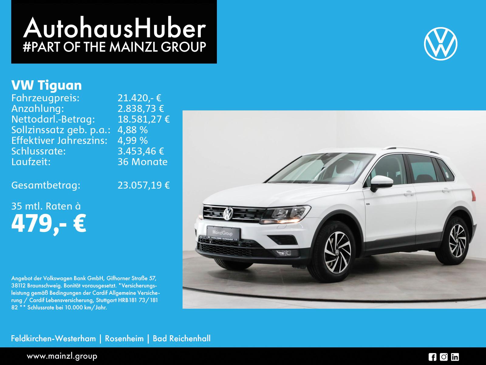 Volkswagen Tiguan 2.0 TDI 4M DSG AHK SHZ PDC ACC
