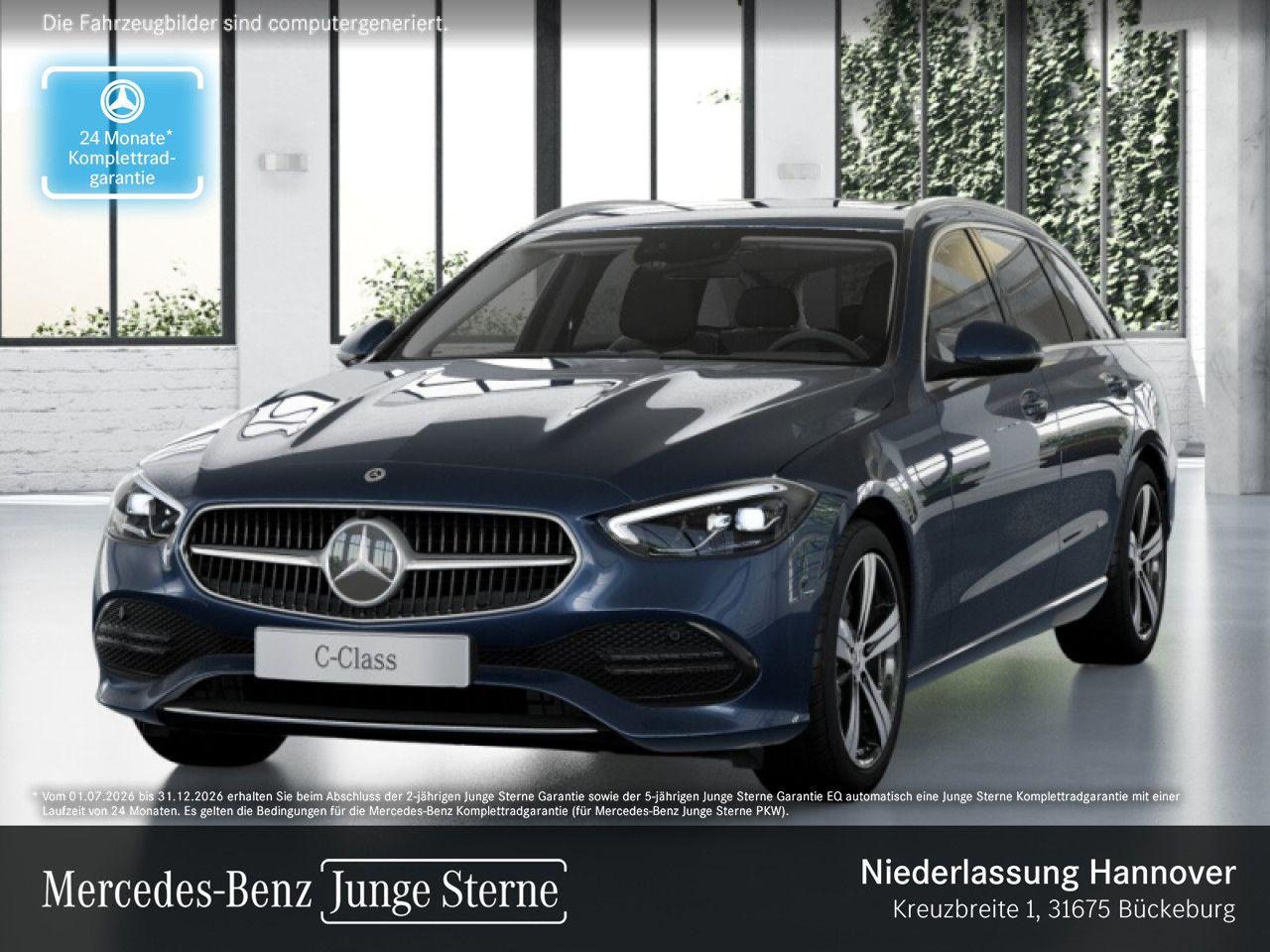 Mercedes-Benz C 180 T Avantgarde/AHK/Fahrass+/AdvPak/MBUX/