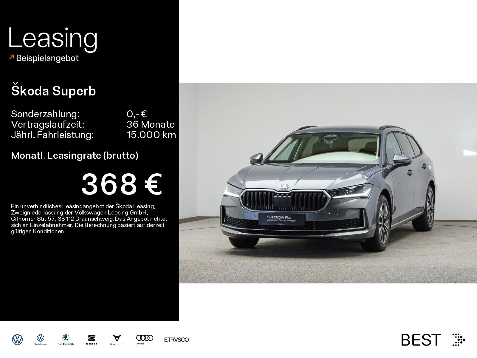 Skoda Superb Combi 2.0 TSI DSG SELECTION*MATRIX*STHZG*