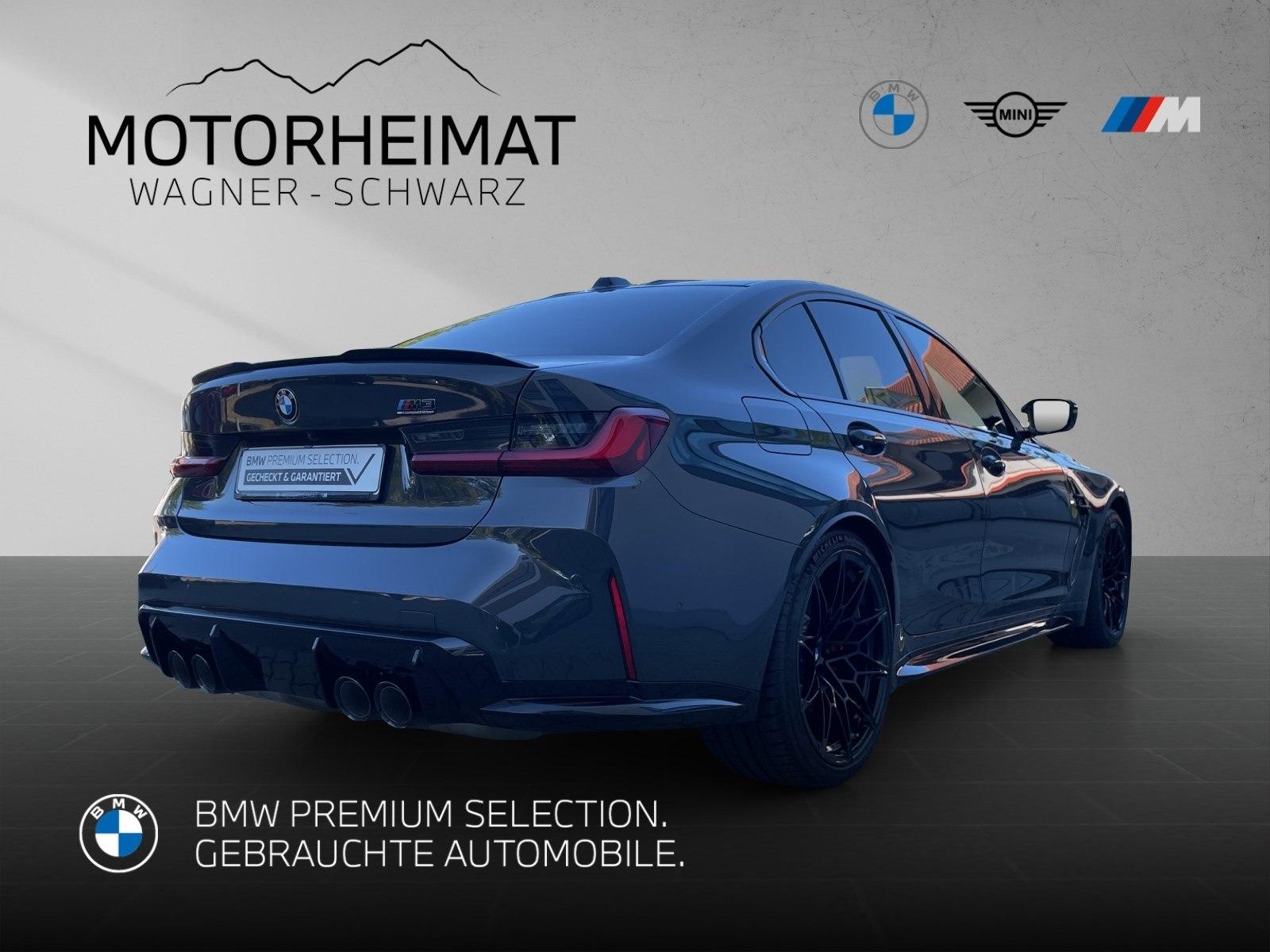 BMW M3 Competition xDrive M-Bremse rot AlcantaraLenk