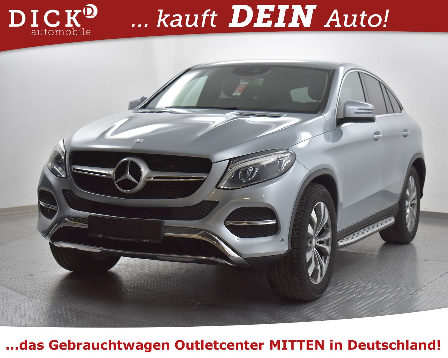 MERCEDES-BENZ GLE 350d Coupe 4Mat >LUFT+LEDER+SHZ+NAVI+LED+20" - Image 2
