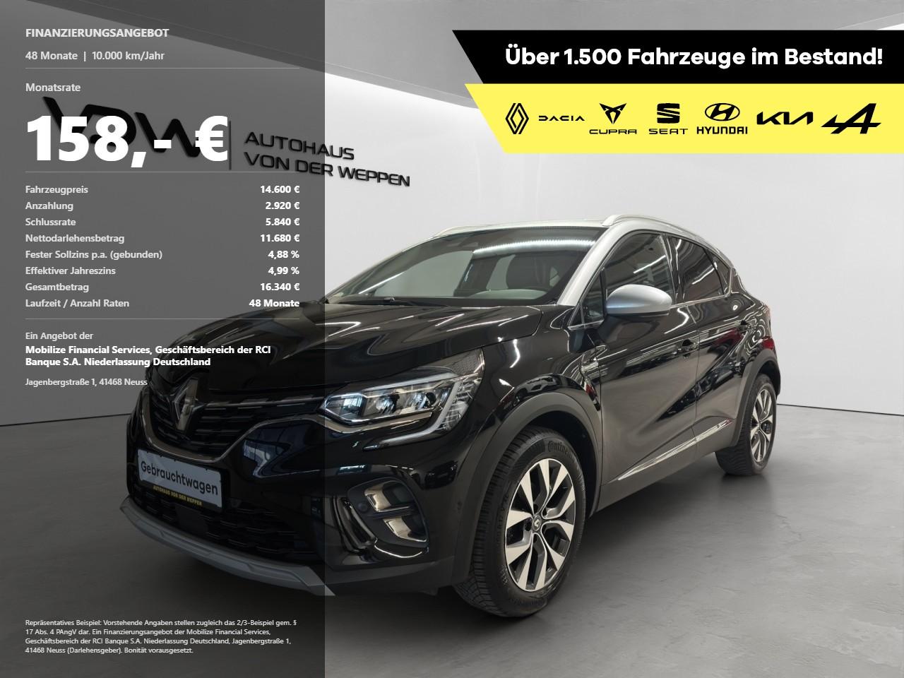 Renault Captur II Intens Klima Einparkhilfe Fenster el.